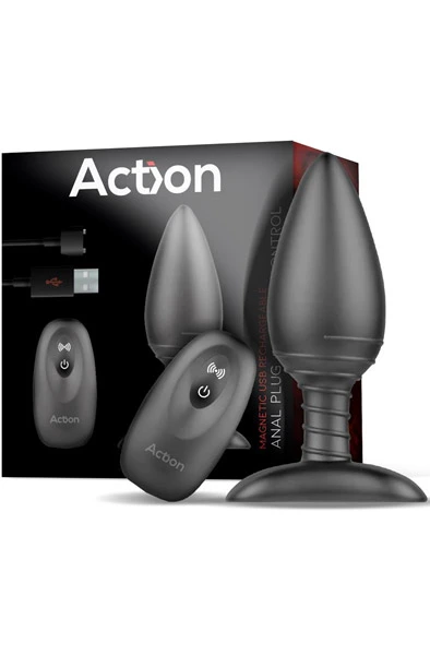 Action Asher Butt Plug Remote Control 5 Action Asher Butt Plug Remote Control - Bilde 3