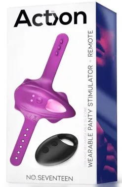 Action Panty Stimulator Remote Control -Anal sexleketøy butikk p action panty stimulator remote control 3 160102