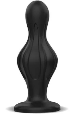 Afterdark Nocte Anal Plug Black Silicone 12cm