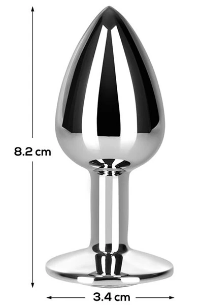 Afterdark Red Rubby Anal Plug M 4 Afterdark Red Rubby Anal Plug M - Bilde 2