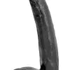 All Black Dildo 21 Cm -Anal sexleketøy butikk p all black dildo 21 cm
