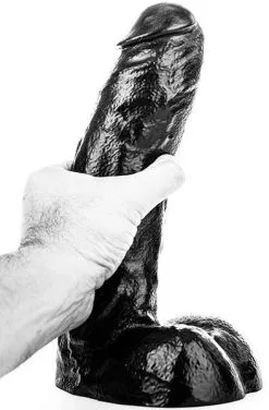 All Black Dildo 25,5 Cm -Anal sexleketøy butikk p all black dildo 25 5 cm 2 222204