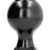 All Black Vinyl Anal Plug 17 Cm -Anal sexleketøy butikk p all black vinyl anal plug 17 cm