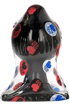 All Black Vinyl Anal Plug 17 Cm -Anal sexleketøy butikk p all black vinyl anal plug 17 cm 2