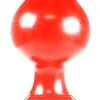 All Red Vinyl Anal Plug 22 Cm -Anal sexleketøy butikk p all red vinyl anal plug 22 cm