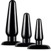 Blush Novelties Anal Adventures Basic Plug Kit Black -Anal sexleketøy butikk p anal adventures basic plug kit black