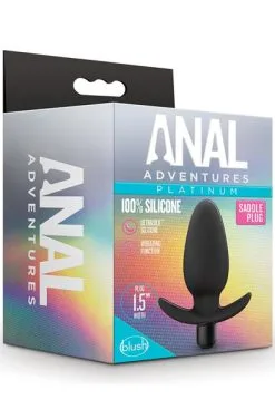 Blush Novelties Anal Adventures Silicone Saddle Plug -Anal sexleketøy butikk p anal adventures silicone saddle plug 3 184209