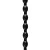 Shots Ass Snake Beaded Dildo Black 48 Cm