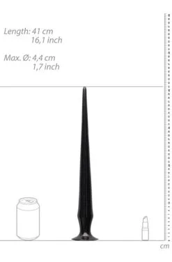 Shots Ass Spike Dildo Black 41 Cm 7 Shots Ass Spike Dildo Black 41 Cm -Anal sexleketøy butikk p ass spike dildo 41 cm productimage 3 1