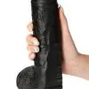 Toyz4lovers Attila Dildo Black 27,5 Cm