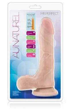 Blush Novelties Au Nature Mister Perfect 21,5 Cm -Anal sexleketøy butikk p au nature mister perfect 21 5cm 2