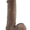Blush Novelties Au Naturel Sensa Feel Dildo Chocolate 20,5cm -Anal sexleketøy butikk p au naturel sensa feel dildo chocolate 20 5cm