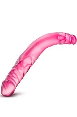 Blush Novelties B Yours Double Dildo Pink 35 Cm -Anal sexleketøy butikk p b yours double dildo pink 35 cm 2