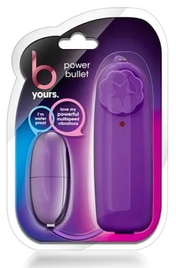 Blush Novelties B Yours Power Bullet Purple -Anal sexleketøy butikk p b yours power bullet purple 2