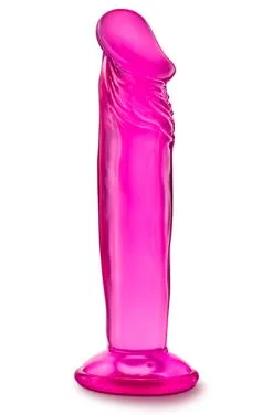 Blush Novelties B Yours Sweet N’ Small Dildo With Suction Cup Pink 16,