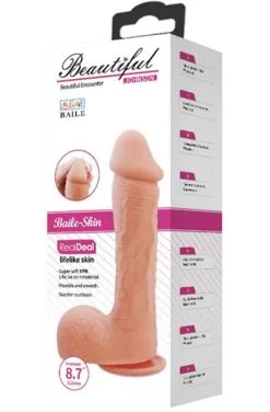 Baile Beautiful Johnson Dildo 22 Cm -Anal sexleketøy butikk p baile beautiful johnson dildo 22 cm 3 215434