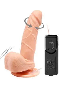 Baile Multi-Speed Vibration Dildo 15 Cm