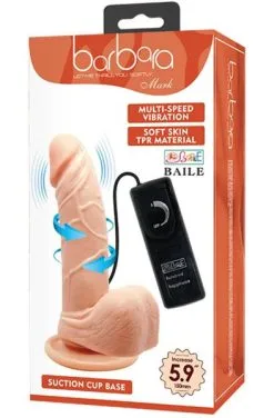 Baile Multi-Speed Vibration Dildo 15 Cm -Anal sexleketøy butikk p baile multi speed vibration dildo 15 cm 3 212208