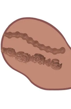 Hidden Desire Big Ass Banger Vibrator Brown 3 Kg -Anal sexleketøy butikk p big ass banger vibrator brown 3 kg 3