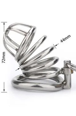 Cocklock Birdy Metal Chastity Cage 45 Mm -Anal sexleketøy butikk p birdy metal chastity cage 45 mm 3 133234