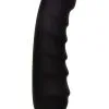 Sustainable Pleasure Black Amazing Ribbed Vibrator -Anal sexleketøy butikk p black amazing ribbed vibrator 133230
