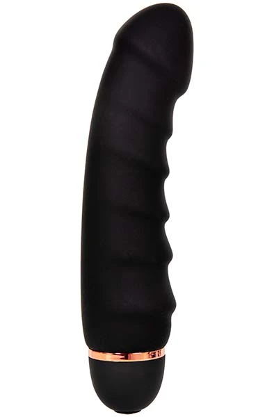 Sustainable Pleasure Black Amazing Ribbed Vibrator 3 Sustainable Pleasure Black Amazing Ribbed Vibrator