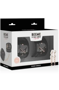 Begme Fetish Games Black Edition Premium Handcuffs -Anal sexleketøy butikk p black edition premium handcuffs 3 151130