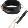 Begme Fetish Games Black Edition Premium Vegan Leather Collar -Anal sexleketøy butikk p black edition premium vegan leather collar 160611