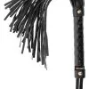 Begme Fetish Games Black Edition Vegan Leather Flogger -Anal sexleketøy butikk p black edition vegan leather flogger 151809