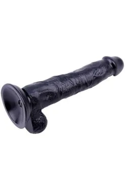 Chisa Novelties Black Veined Dong 25 Cm -Anal sexleketøy butikk p black veined dong 25 cm 2