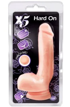 Blush Novelties X5 Hard On Beige 22 Cm -Anal sexleketøy butikk p blush novelties x5 hard on beige 22 cm 3 232548