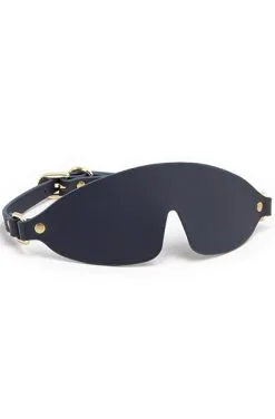 NS Novelties Bondage Couture Blind Fold Blue