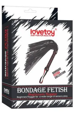 Lovetoy Bondage Fetish Beginners Flogger -Anal sexleketøy butikk p bondage fetish beginners flogger 3