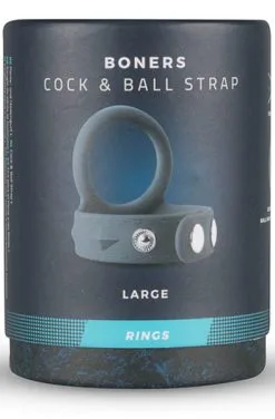 Boners Cock & Ball Strap L -Anal sexleketøy butikk p boners cock ball strap l 3