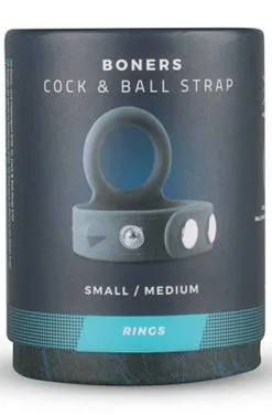Boners Cock & Ball Strap S/M -Anal sexleketøy butikk p boners cock ball strap s m 3