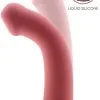 Action Bouncy Liquid Silicone Flexible Dildo Burgundy 18cm -Anal sexleketøy butikk p bouncy liquid silicone flexible dildo burgundy 18cm 150606