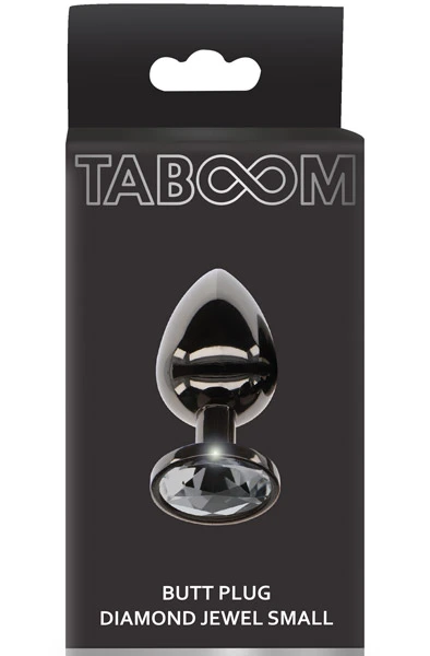 Taboom Butt Plug With Diamond Jewel Small 4 Taboom Butt Plug With Diamond Jewel Small - Bilde 2