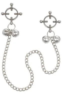 Cal Exotics 4-Point Nipple Press With Bells