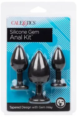 Cal Exotics Silicone Gem Anal Kit -Anal sexleketøy butikk p cal exotics silicone gem anal kit 3