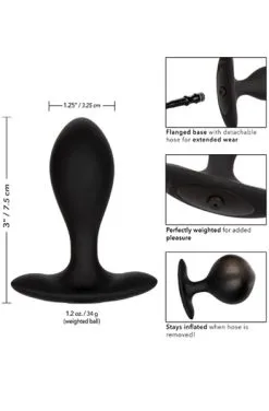 Cal Exotics Silicone Inflatable Plug -Anal sexleketøy butikk p cal exotics silicone inflatable plug 3