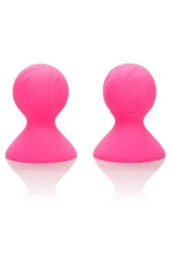 Cal Exotics Silicone Pro Nipple Suckers Pink
