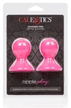 Cal Exotics Silicone Pro Nipple Suckers Pink -Anal sexleketøy butikk p cal exotics silicone pro nipple suckers pink 3