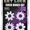 Chisa Novelties Cock Ring Set Clear -Anal sexleketøy butikk p chisa novelties cock ring set clear