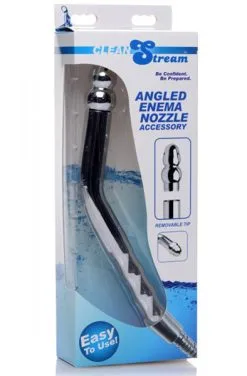 CleanStream Angled Enema Nozzle Accessory -Anal sexleketøy butikk p cleanstream angled enema nozzle accessory 3 105605 1