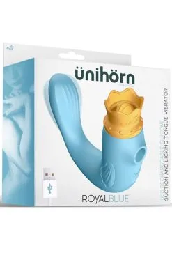 Ünihörn Clitoris Sucker With Stimulating Tongue & Vibration -Anal sexleketøy butikk p clitoris sucker with stimulating tongue vibration productimage 4 1