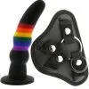 Dream Toys Colourful Love Strap On Solid Dildo 17 Cm -Anal sexleketøy butikk p colourful love strap on solid dildo 17 cm