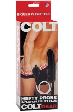 Colt Inflatable Butt Plug -Anal sexleketøy butikk p colt inflatable butt plug 2