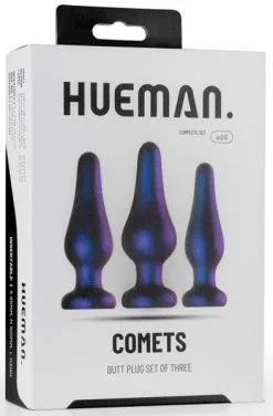 HUEMAN. Comets Butt Plug Set 9 HUEMAN. Comets Butt Plug Set -Anal sexleketøy butikk p comets butt plug set 4 1