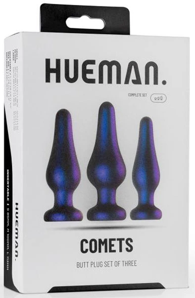 HUEMAN. Comets Butt Plug Set 6 HUEMAN. Comets Butt Plug Set - Bilde 4