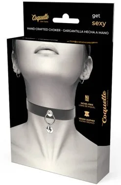 Coquette Choker Jingle Bell -Anal sexleketøy butikk p coquette choker jingle bell 3 074206